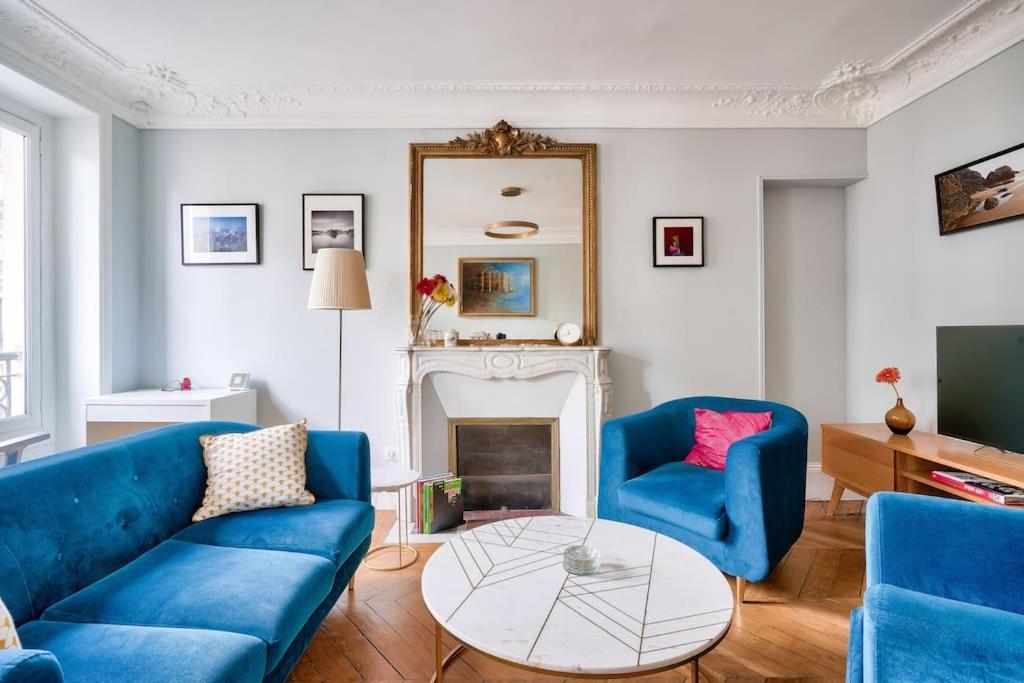 Superbe Appartement A 2 Min A Pied De La Station De Metro Paris Exterior photo